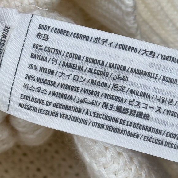 Abercrombie & Fitch Oversized Sweater Vest Grandpa Academia Y2K Tennis S #23 - Picture 9 of 10